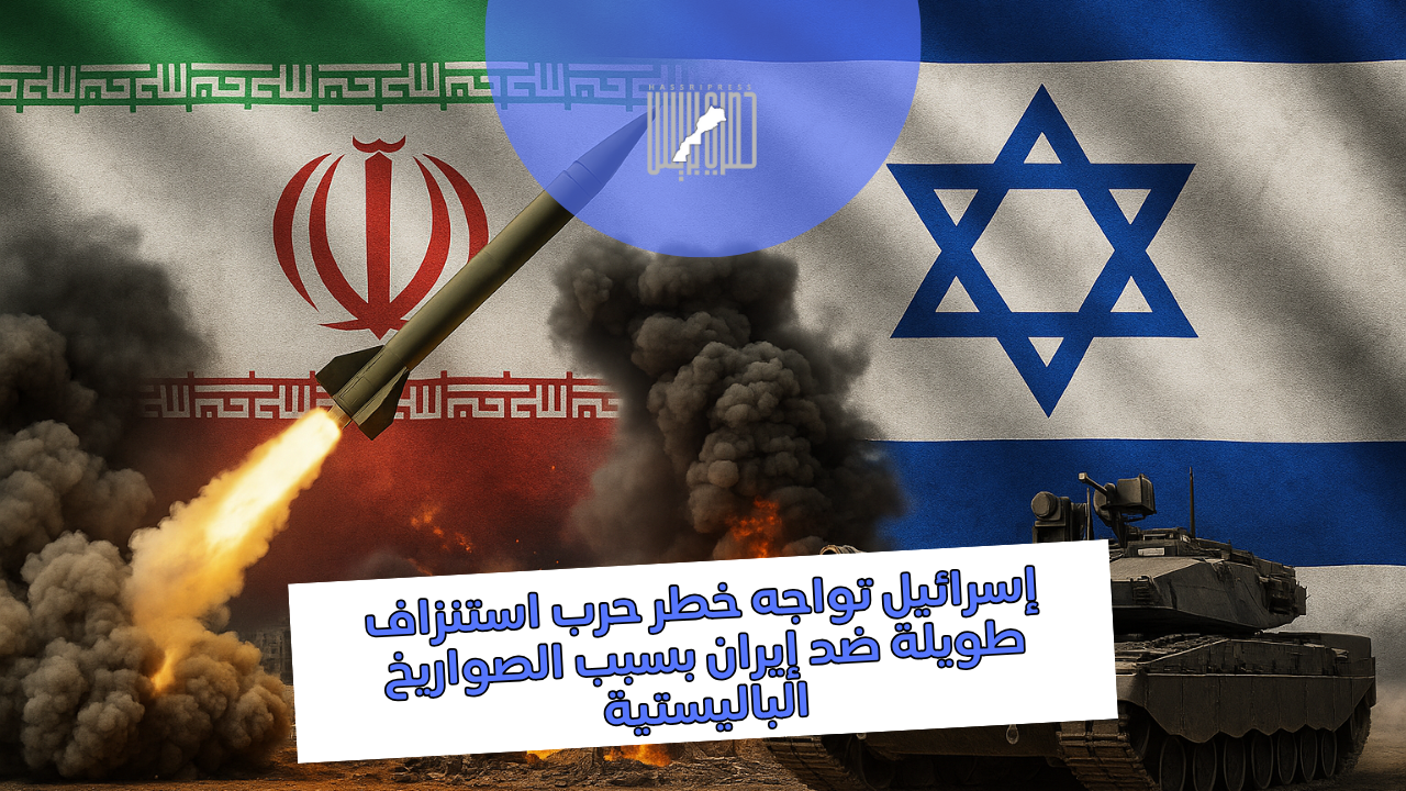 إسرائيل تواجه خطر حرب استنزاف طويلة ضد إيران بسبب الصواريخ الباليستية