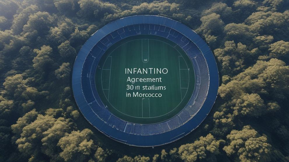 إنفانتينو يعلن اتفاقية لإحداث 30 ملعبا مصغرا بالمغرب